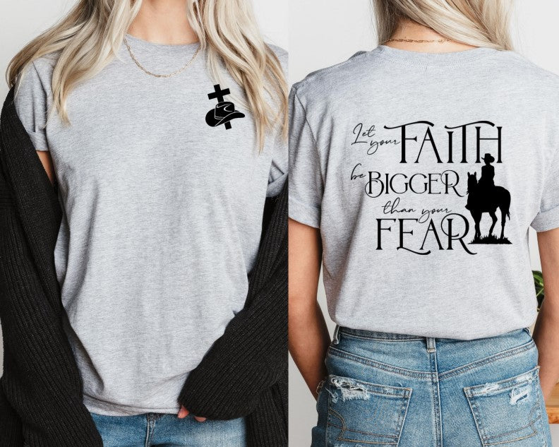 Faith Over Fear Unisex t-shirt