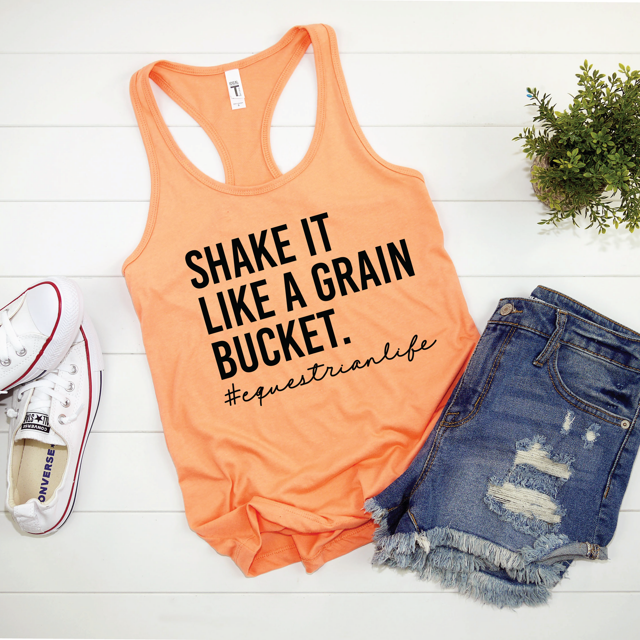 Shake it Like a Grain Bucket Tank