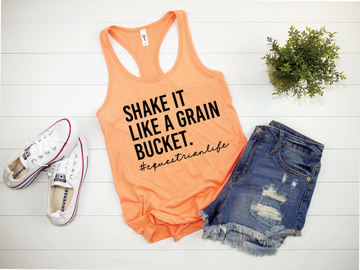 Shake it Like a Grain Bucket Tank