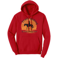 Trail Riding Happy Hour Hooded Sweat Shirt