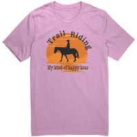 Trail Riding My Kind of happy hour Unisex T-Shirt