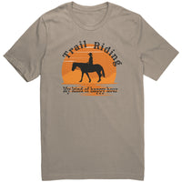 Trail Riding My Kind of happy hour Unisex T-Shirt