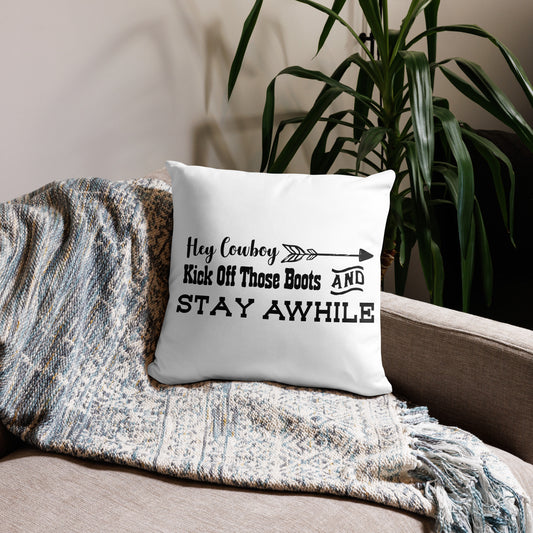 Stay Awhile Pillow