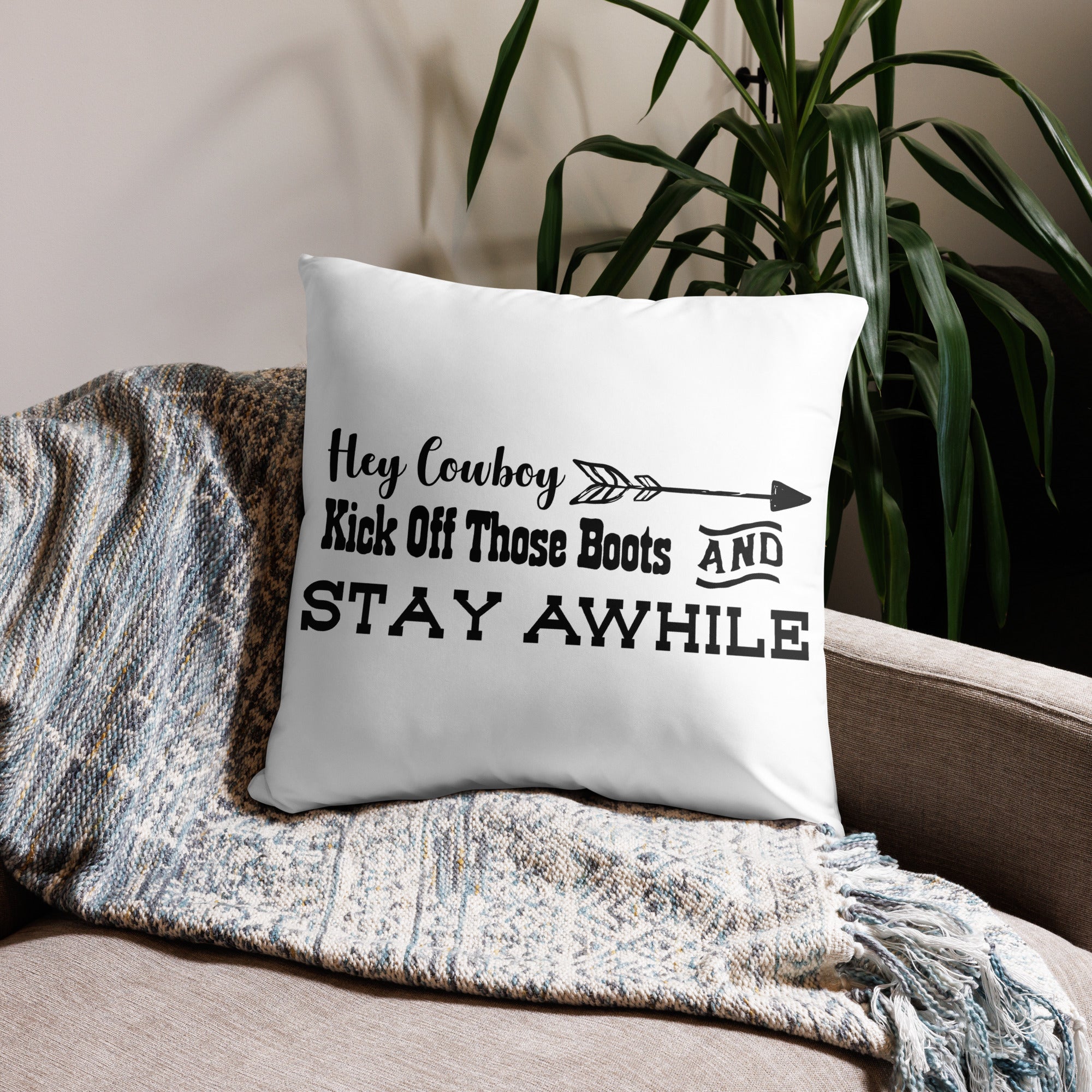 Stay Awhile Pillow