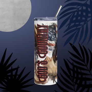 God's Country 20oz Stainless Steel Tumbler