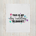 Dog Cuddle Throw Blanket