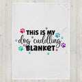 Dog Cuddle Throw Blanket