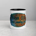 Country Girl Mug with Color Inside