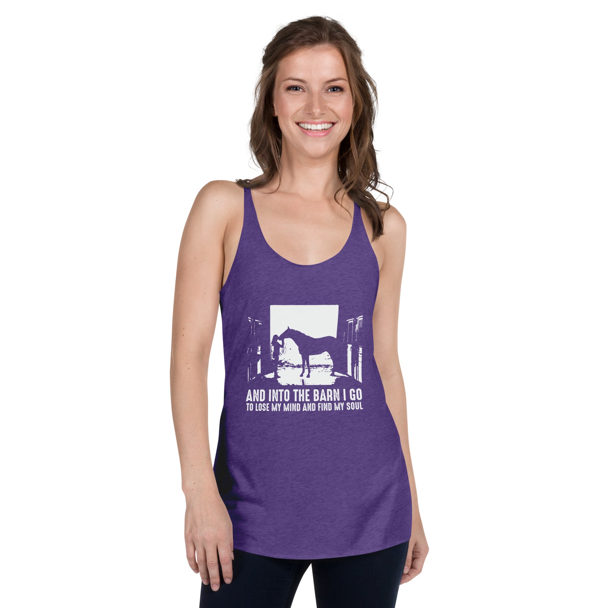 Into The Barn Women's Racerback Tank